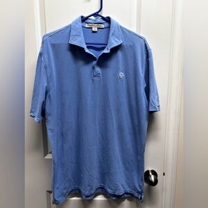 Holderness & Bourne Blue Polo golf logo XL